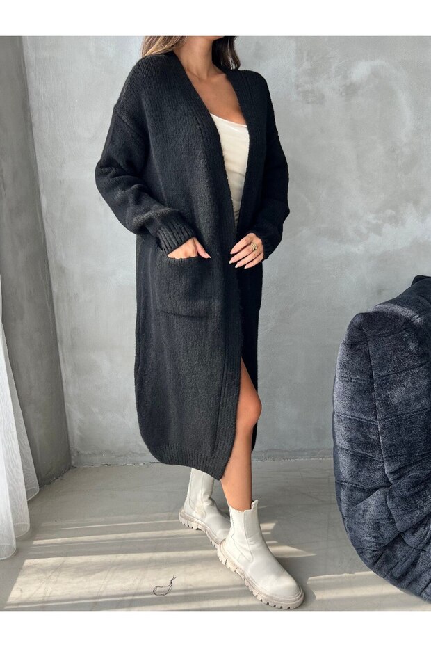 STRPHANİE İPEK KALIN HIRKA - 6