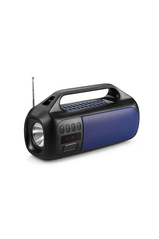 YGA79 Solar Güneş Enerji FM Radyo Fenerli Bluetooth Hoparlör - 1