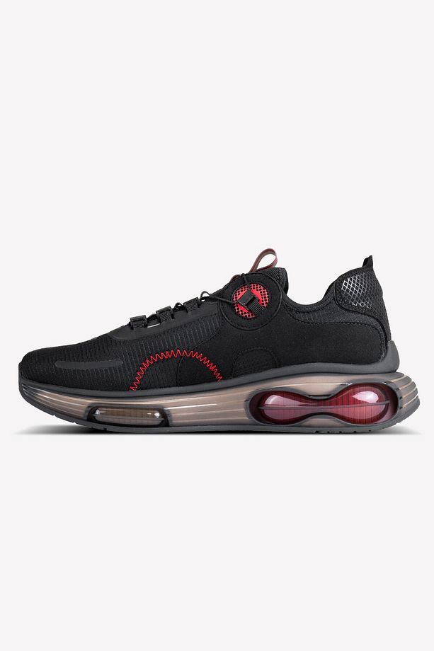 Aırfoam Scroll Unisex Sneaker Spor Ayakkabı Siyah - 2