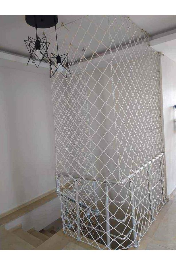 Çocuk Güvenlik Filesi, Balkon Filesi 10*10 (2metre*6metre) - 6