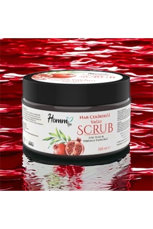 Pomegranate Seed Oil Scrub with Plant Grains 250 ml