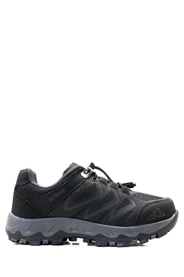 1879 Boy's Black/Grey Outdoor Shoes