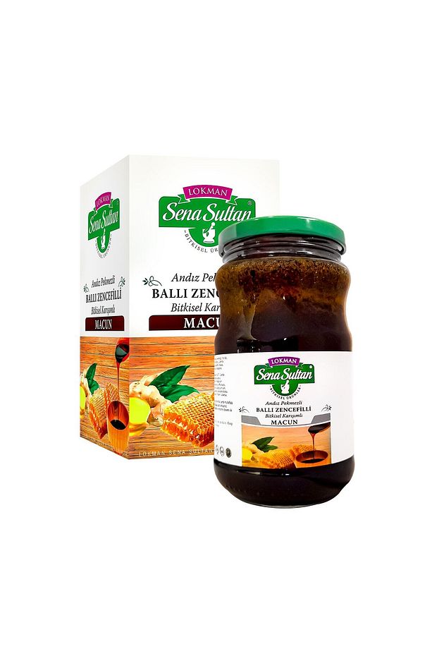 Andız Pekmezli Ballı Zencefilli Bitkisel Karışımlı Macun 420 Gr - 1