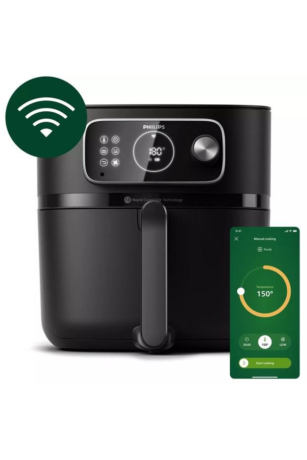 Airfryer Yeni Nesil Geniş Hazneli Yağsız Hava Fritözü XXL - 7