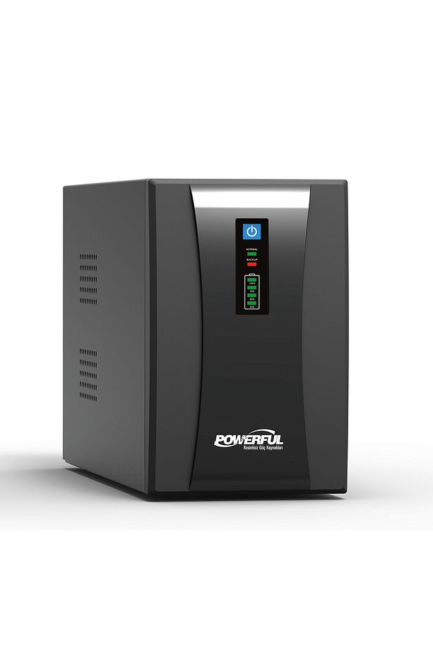 Sle-2000 2000va Lıne Interactıve Ups Kesintisiz Güç Kaynağı (2 KVA UPS) - 1