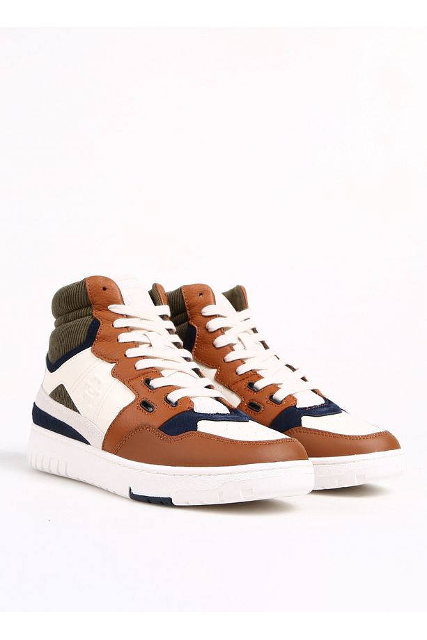 Kahve Erkek Sneaker TH BASKET BETTER MIDCUT LTH MIX - 2