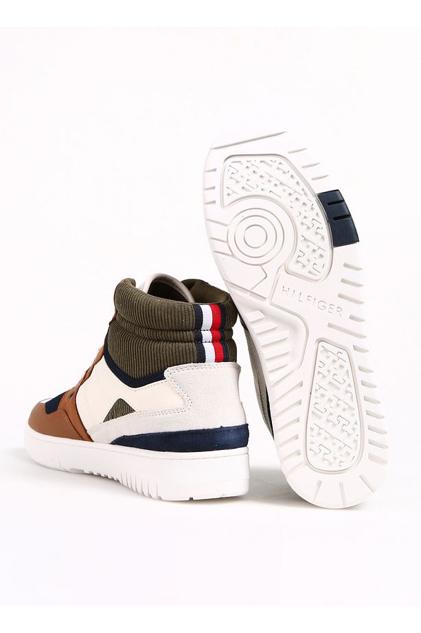 Kahve Erkek Sneaker TH BASKET BETTER MIDCUT LTH MIX - 4