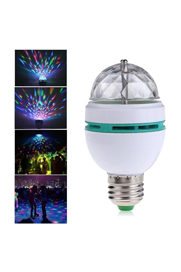 3w Disko Ampul Renkli - 2