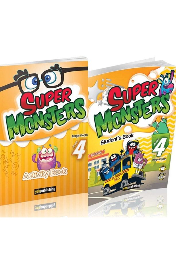 Yds Publishing Super Monsters Grade 4 (2 ÜRÜN TEK KİTAP) - 1