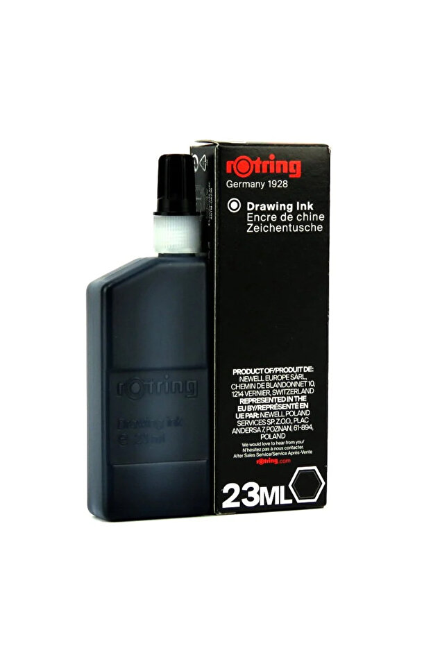Rapido, Çizim, Çini Mürekkebi 23 Ml. Siyah - 1