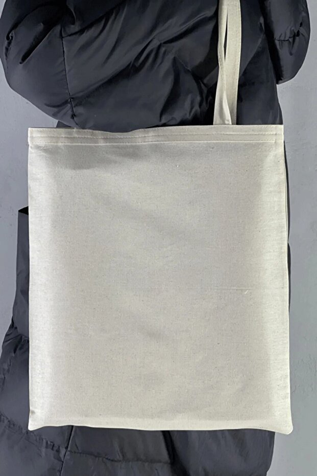 Unprinted Cloth Bag 35x40 Natural with Handles 5 Pieces
