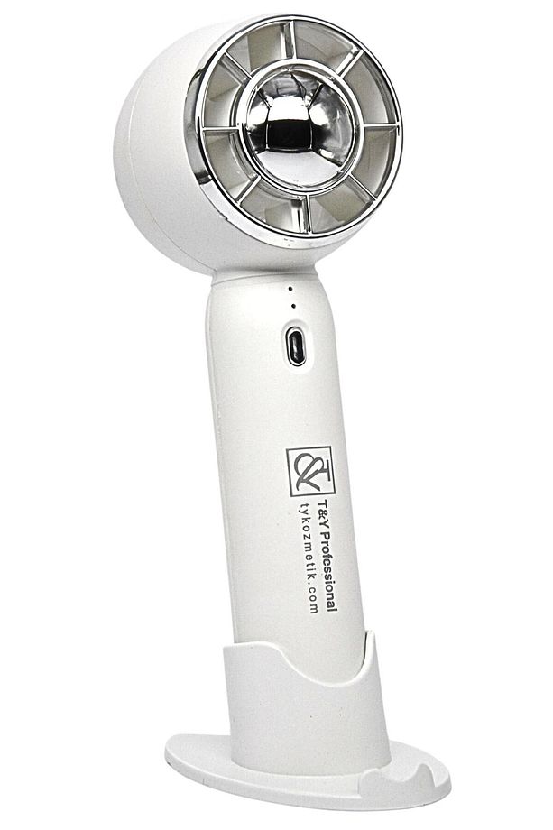 Mini Fan , T&Y , Yuvarlak Havalndırma ve Kurutma Makinesi , Yuvarlak Şekli , Beyaz - 1