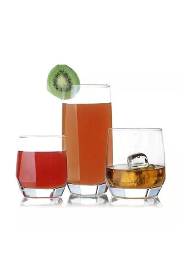 Diamond 36 Parça Meşrubat Bardağı Seti - 3