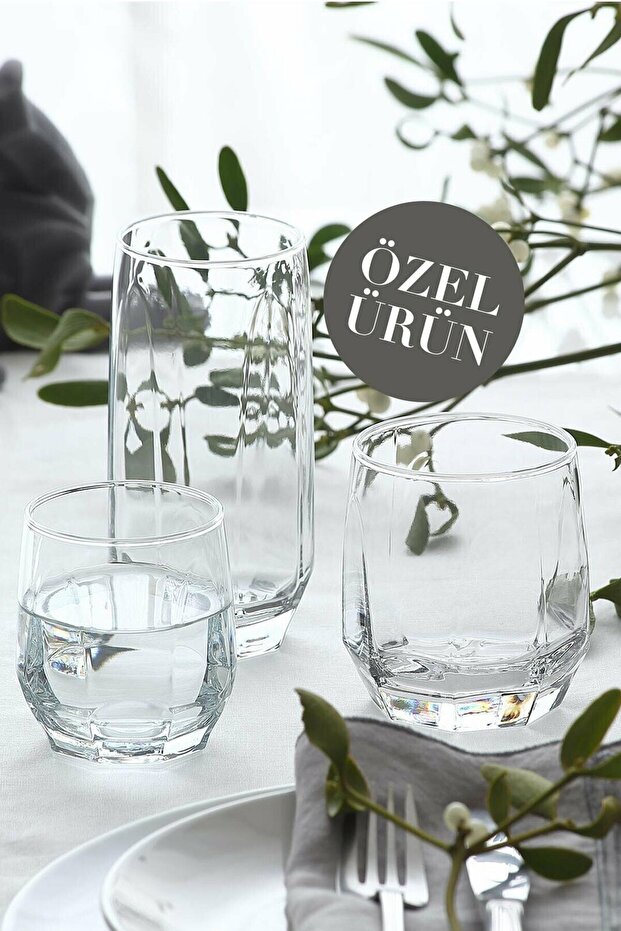 Diamond 18 Parça Bardak Seti - 1