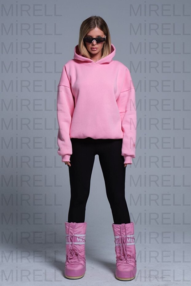Copy - Eye Printed 3 Thread Sweatshirt -Charted Thick 3 Thread - 3