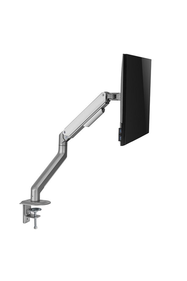 TM-63-C06 MEKANİK AMORTİSÖR DÜZ/KAVİSLİ EKRAN 17"-32" MAX 9 KG TEK MONİTÖR KOLU - 2
