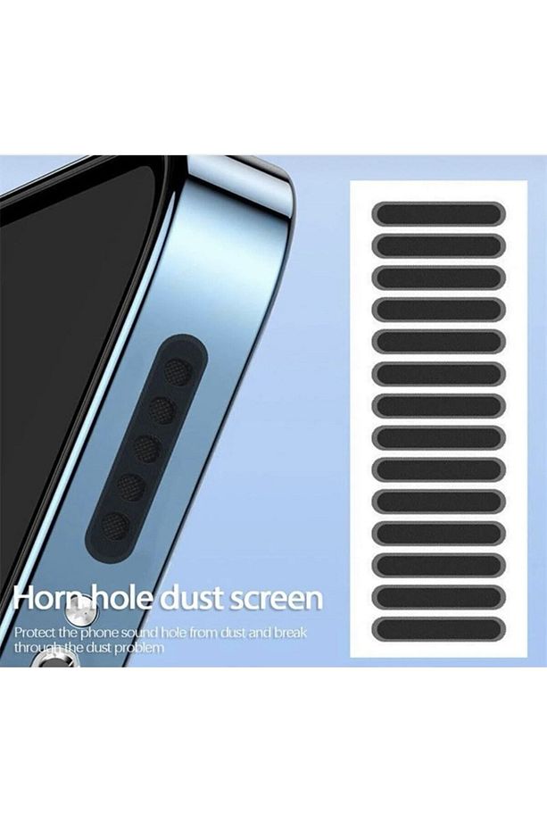 1 Adet Cep Telefonu Hoparlörü Için Toz Önleyici Sticker-telefon Hoparlör Koruyucu 1.6 Cm-2.2 Cm - 3