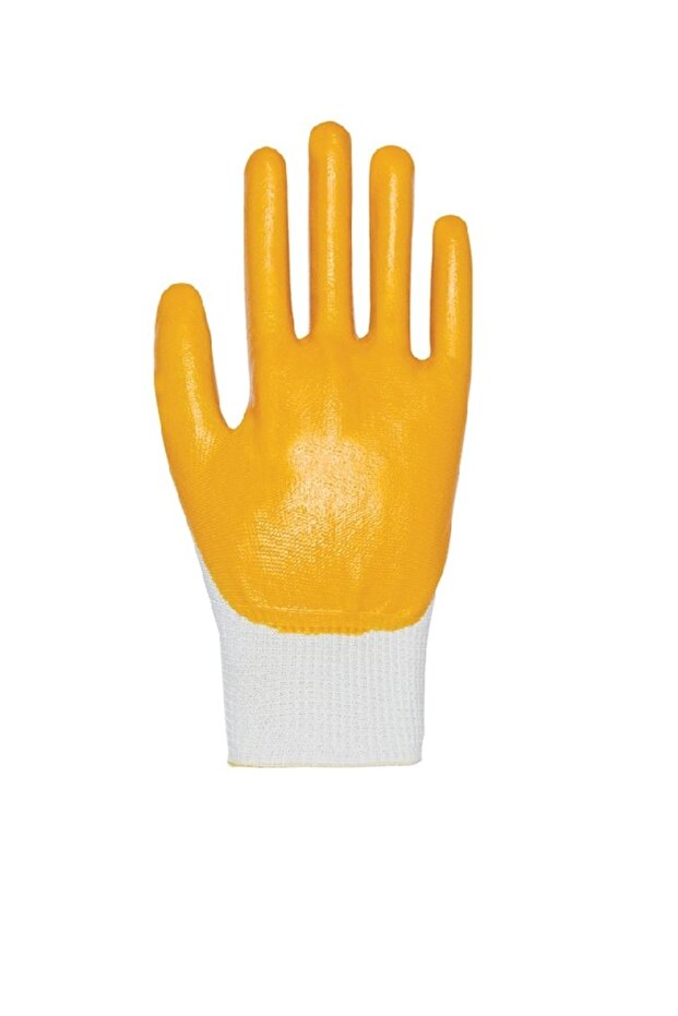 Sarı Iş Eldiveni -12 Çift- - 2
