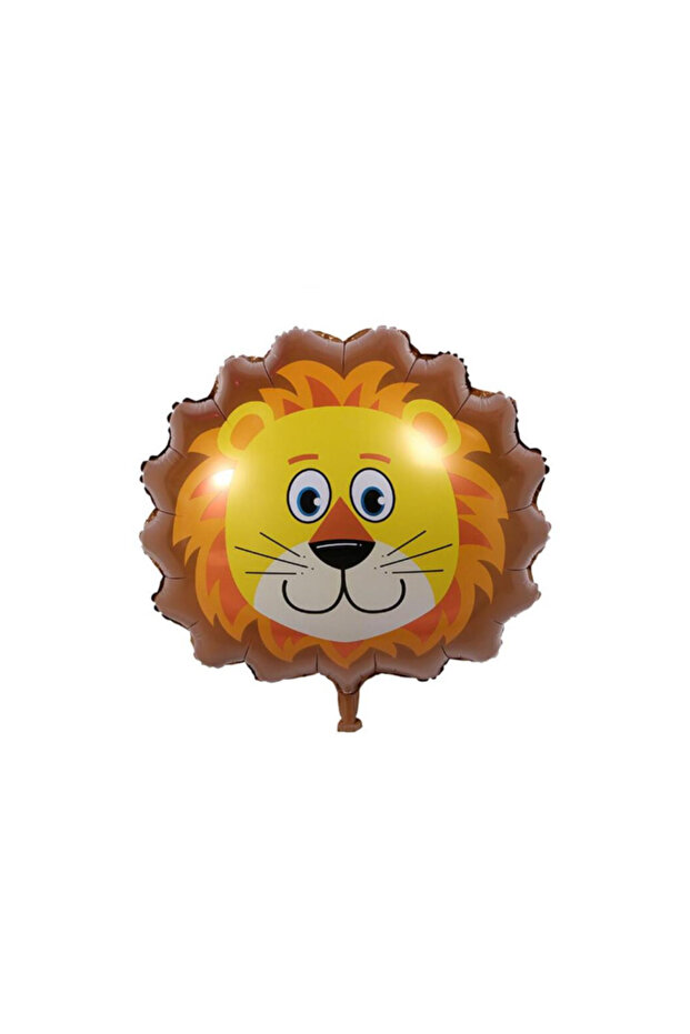 1 Piece Lion Shaped Head Foil Balloon