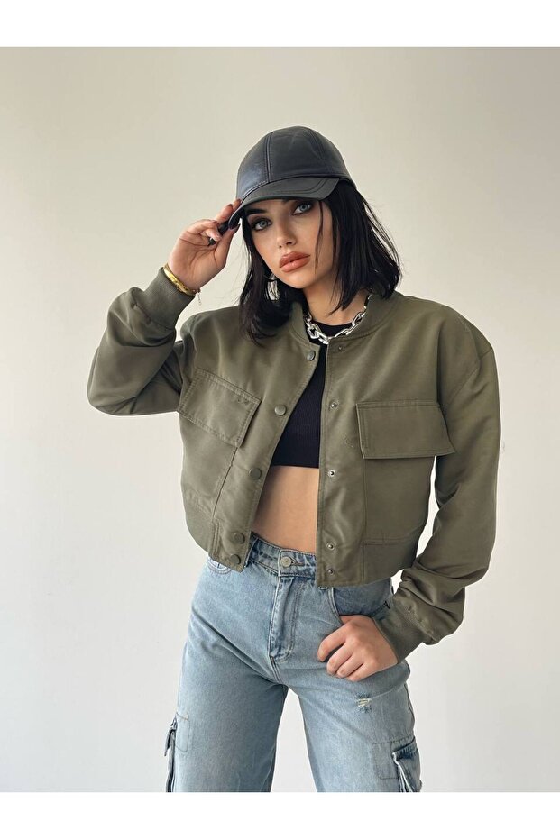 SOLOMON BOMBER CROP CEKET - 1