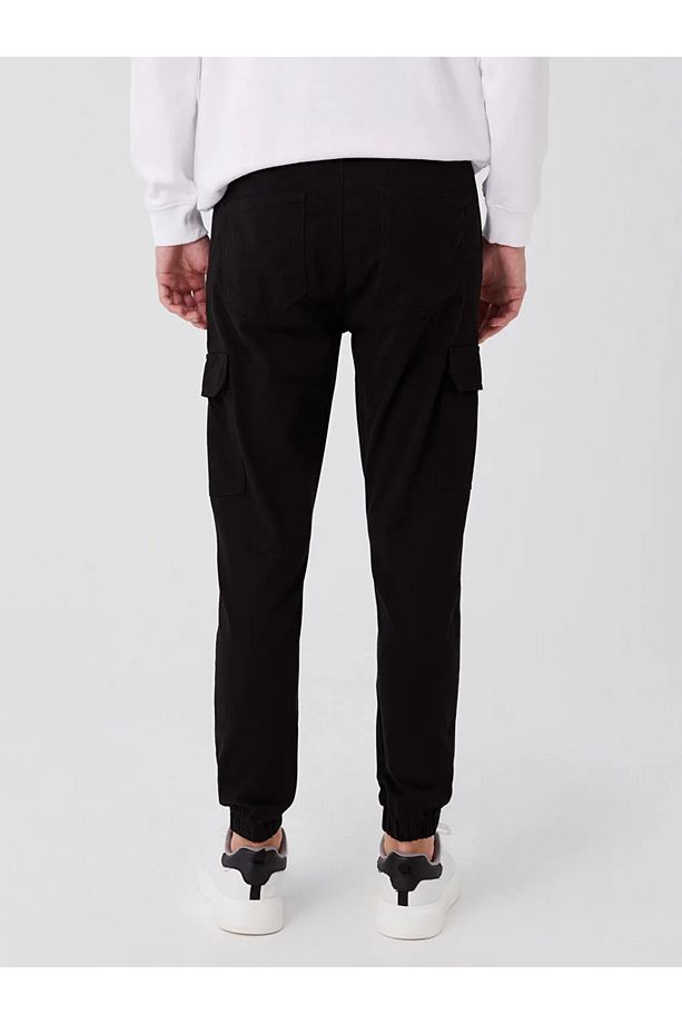LCW Casual Slim Fit Gabardin Erkek Jogger Pantolon - 2