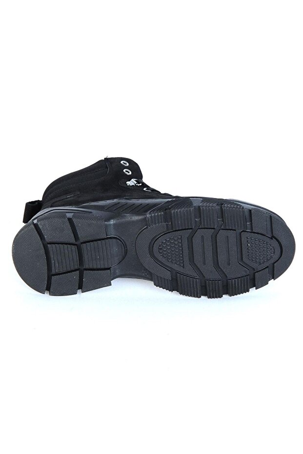 MP 232-4254MR Siyah %100 Deri Erkek Bot - 4