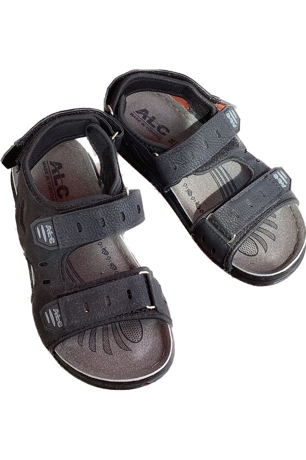 Vizyon erkek çocuk dikişli ortapedik taban cırtlı sandalet - 3