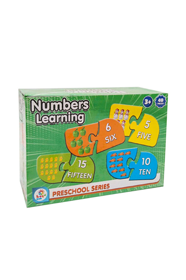 Educational Kids Set I'm Learning Numbers 40 Pieces - BLUE WATER WORLD