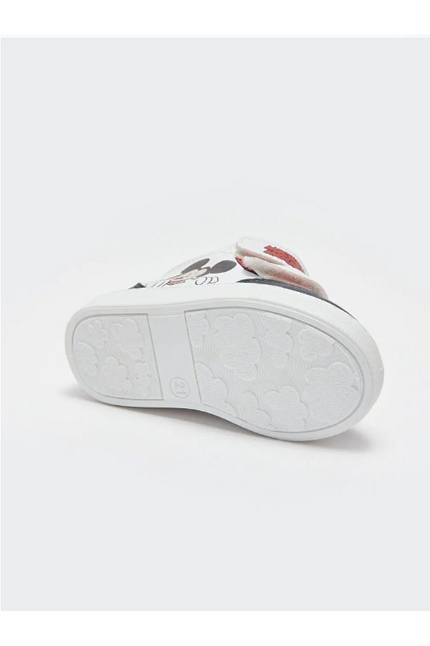 LCW STEPS Mickey Mouse Lisanslı Cırt Cırtlı Erkek Bebek Bot - 3