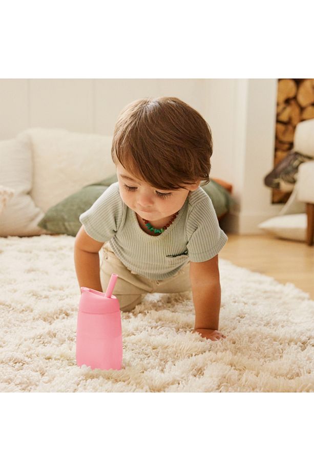 Simple Clean Pipetli Alıştırma Bardağı, 296ml, 12+ Ay, 1 Adet, Pembe - 6