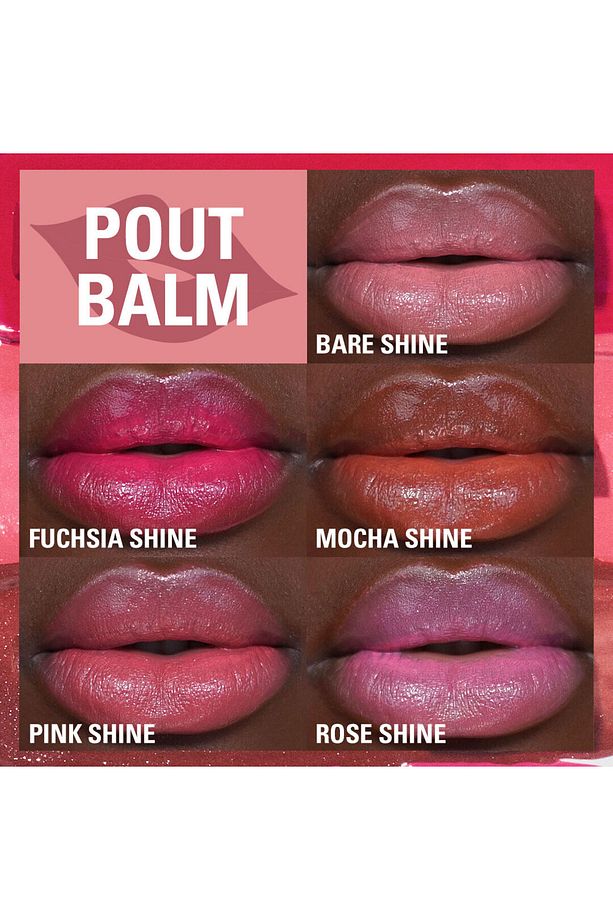 Lip Pout Balm Dudak Balm Fuchsia Shine - 6
