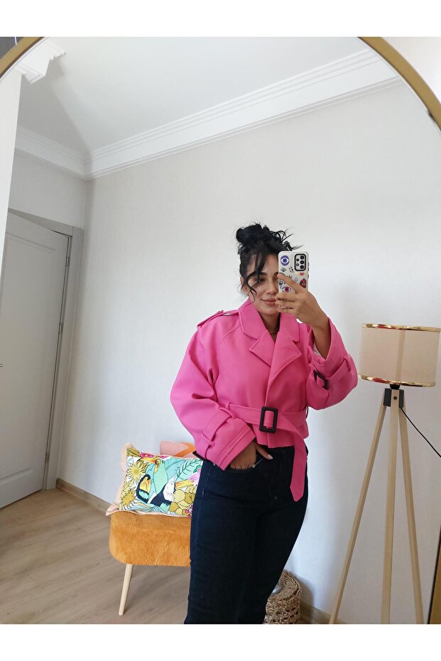 Reglan Kısa Ceket - 4