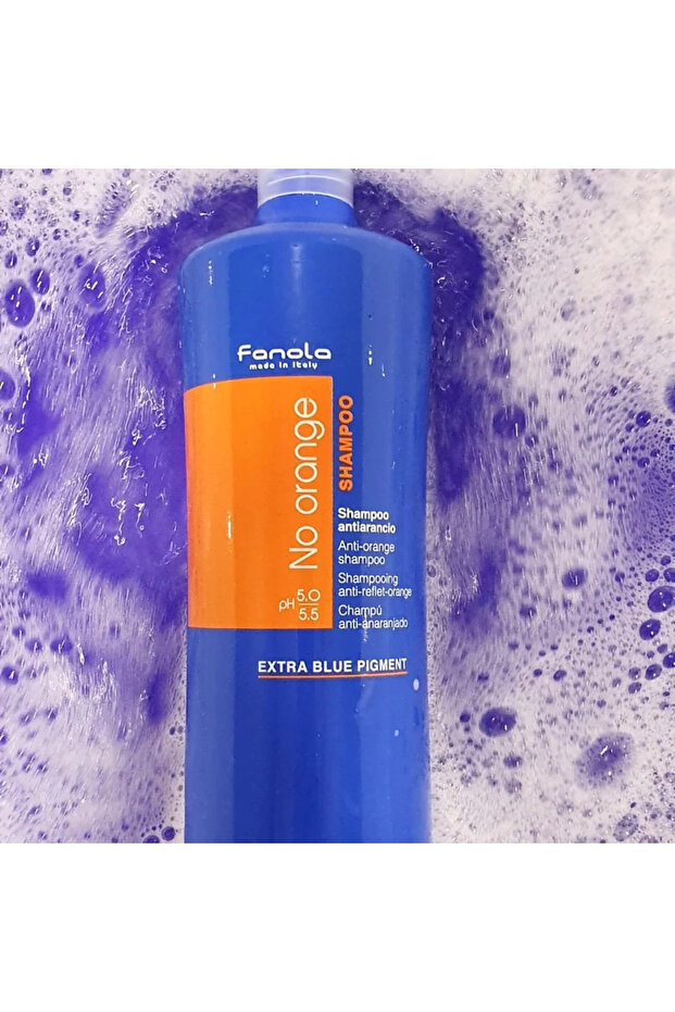 No Orange turuncu önleyici Şampuan mor extra mavi pigment 350ml - 2