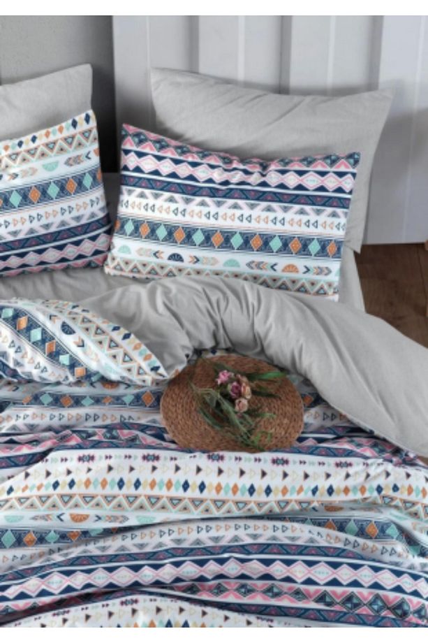 Basic Orange Kolay Ütülenir Çift Kişilik Nevresim Seti 200x220 %100 Pamuk01453020yeni - 2