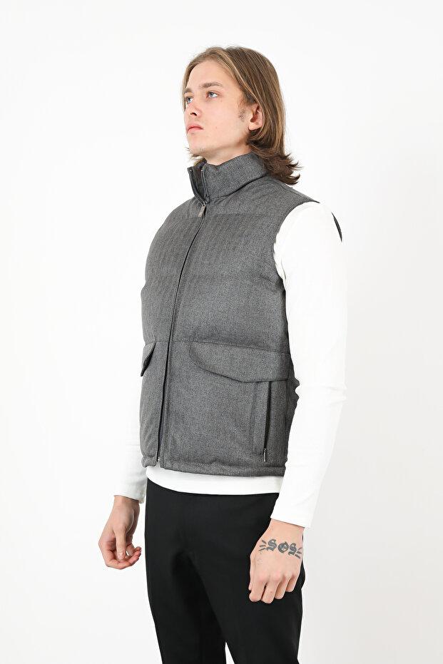 Slimfit Şişme Yelek - 4