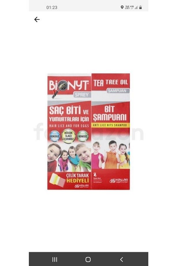 Saç Spreyi 100 Ml + Tea Tree Oil Şampuan 150 Ml Kofre - 1