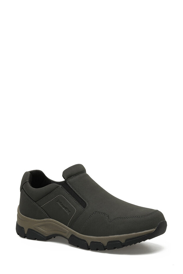 LUTER 3PR Haki Erkek Slip On - 2