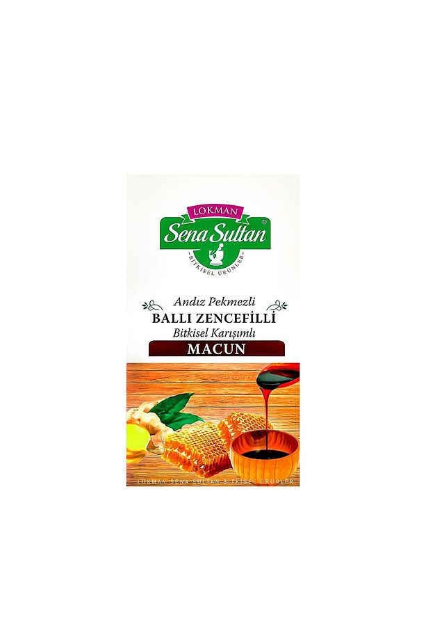 Andız Pekmezli Ballı Zencefilli Bitkisel Karışımlı Macun 420 Gr - 4