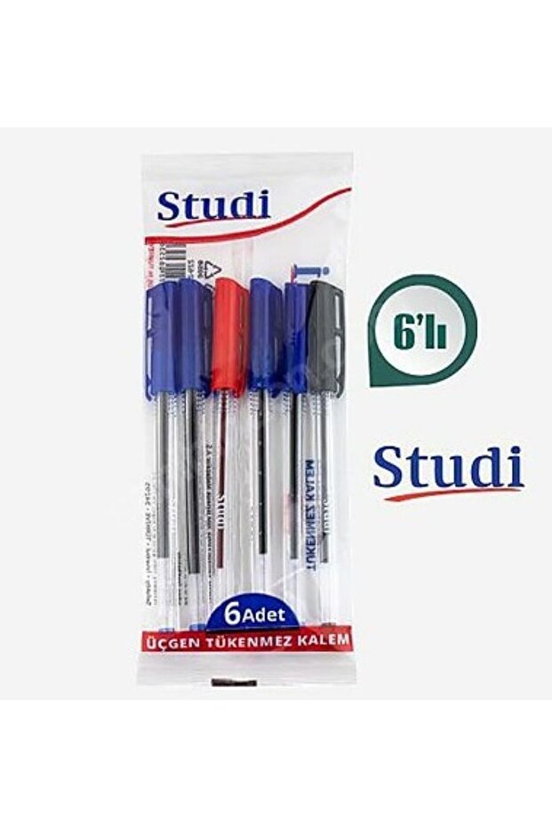 Ball Point Pen 6 Li