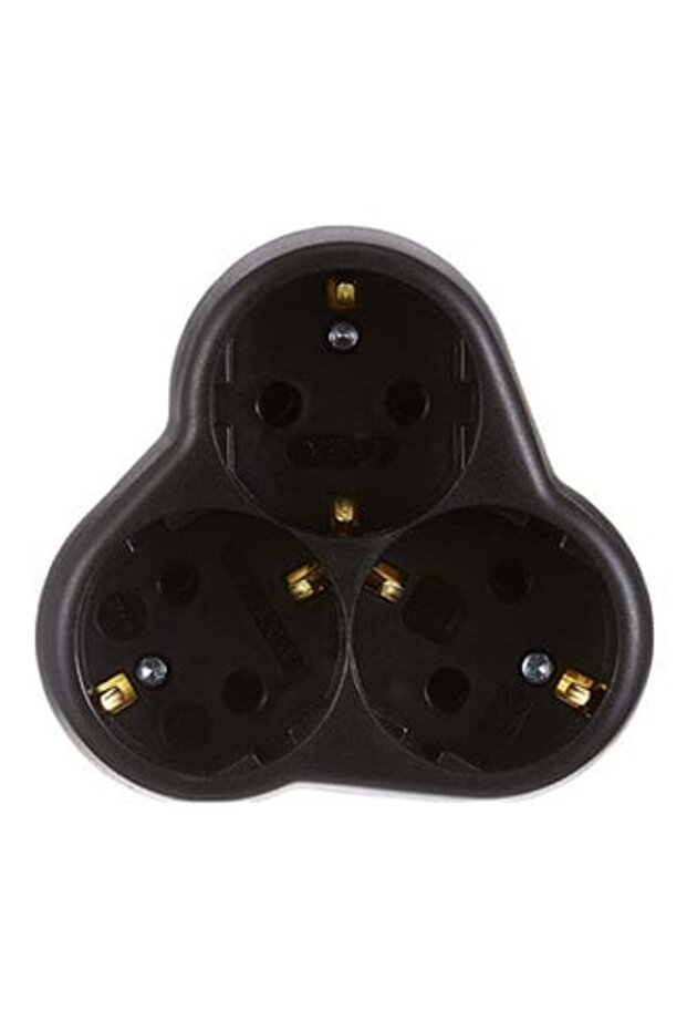Viko Clover Grounded Socket Black (5 PCS) - 1