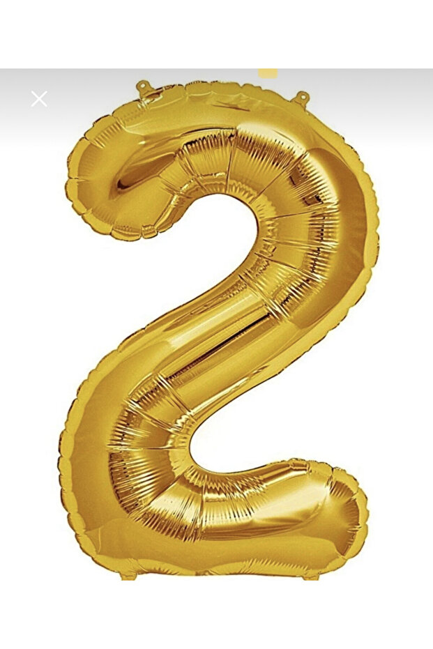 Number 2 Yellow Helium Compatible 40 Inch
