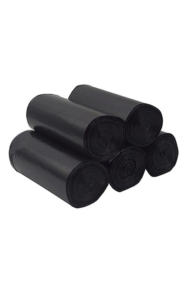 Çöp Torbası Extra Jumbo Boy 10’lu 5 Rulo Kalın 80x110 Çöp Poşeti - 1