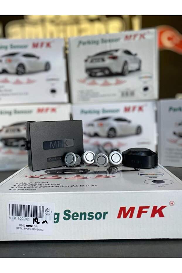 Universal Park Sensörü Sesli Gri 18 Mm - 2