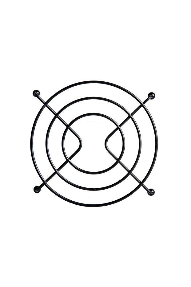 Black Metal Round Trivet - 2