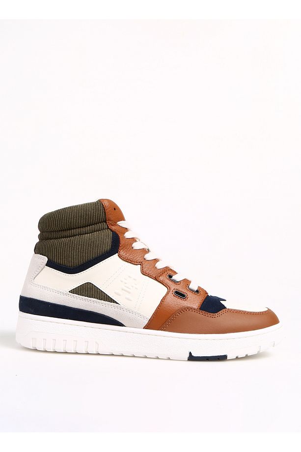 Kahve Erkek Sneaker TH BASKET BETTER MIDCUT LTH MIX - 1