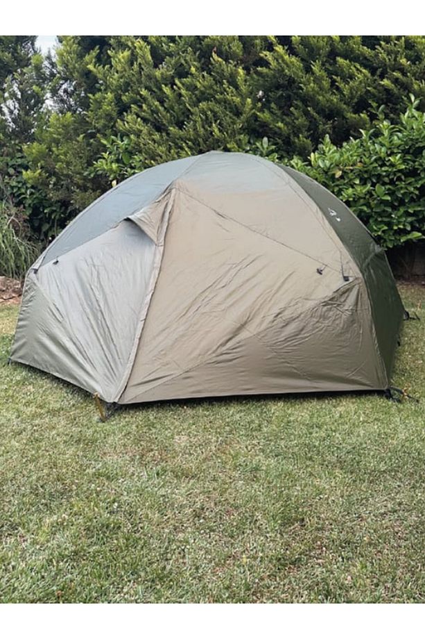 Haki CAMPOUT NEPTUNE 3 KAMP ÇADIRI 4 Mevsim Tek Kişilik - 1