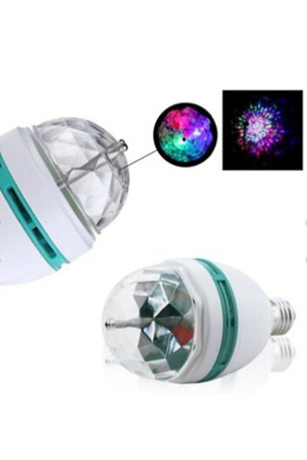 3w Disko Ampul Renkli - 6