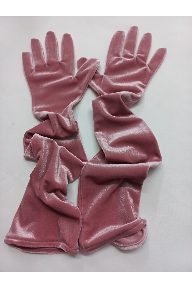 Elisabeth kadife opera eldiven pudra - 2