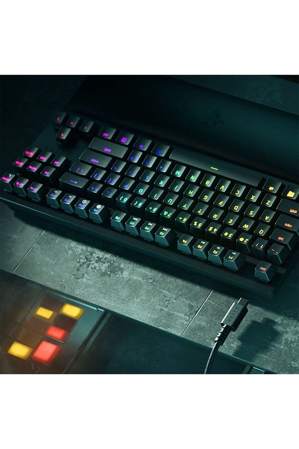 Huntsman V2 TKL Optical Purple Switch RGB Mekanik Gaming Klavye RZ03-03940300-R3M1 - 5