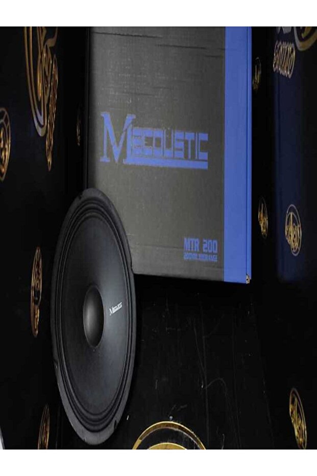 Macostic 20cm Midrange Takımı 2 Adet - 2